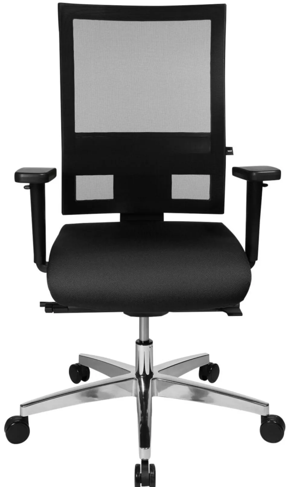 TOPSTAR Sitness 60 Ergonomische stoel Synchroonmechanisme Mesh, stof In hoogte verstelbare armleuning In hoogte verstelbare zitting Zwart 110 kg