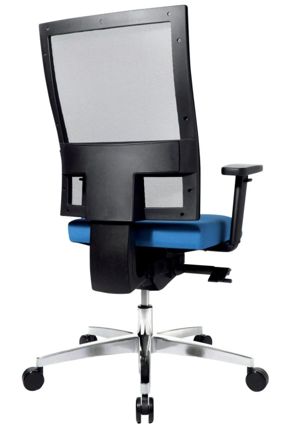 TOPSTAR Sitness 60 Ergonomische stoel Synchroonmechanisme Mesh, stof In hoogte verstelbare armleuning In hoogte verstelbare zitting Blauw 110 kg