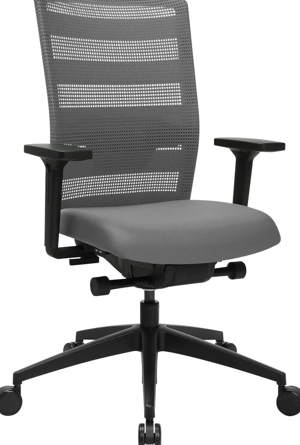 TOPSTAR Sitness Airwork Bureaustoel In hoogte verstelbare armleuning Grijs 110 kg PA30OMT3CX3