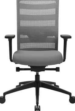TOPSTAR Sitness Airwork Bureaustoel In hoogte verstelbare armleuning Grijs 110 kg PA30OMT3CX3