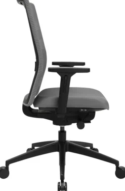TOPSTAR Sitness Airwork Bureaustoel In hoogte verstelbare armleuning Grijs 110 kg PA30OMT3CX3