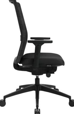 TOPSTAR Sitness Airwork Bureaustoel In hoogte verstelbare armleuning Zwart 110 kg PA30OMT0CX0