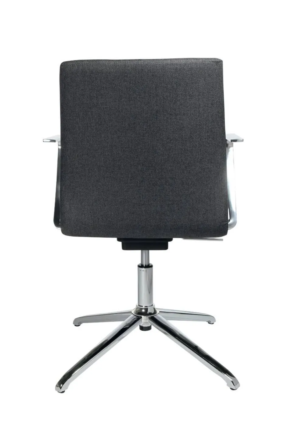 TOPSTAR Sitness Cube Bezoekersstoel Stof Vaste armleuning In hoogte verstelbare zitting Antraciet 110 kg