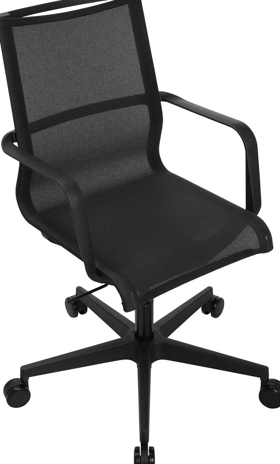 TOPSTAR Sitness Life 40 Bureaustoel Basis mechanisme Mesh Vaste armleuning In hoogte verstelbare zitting Zwart 110 kg