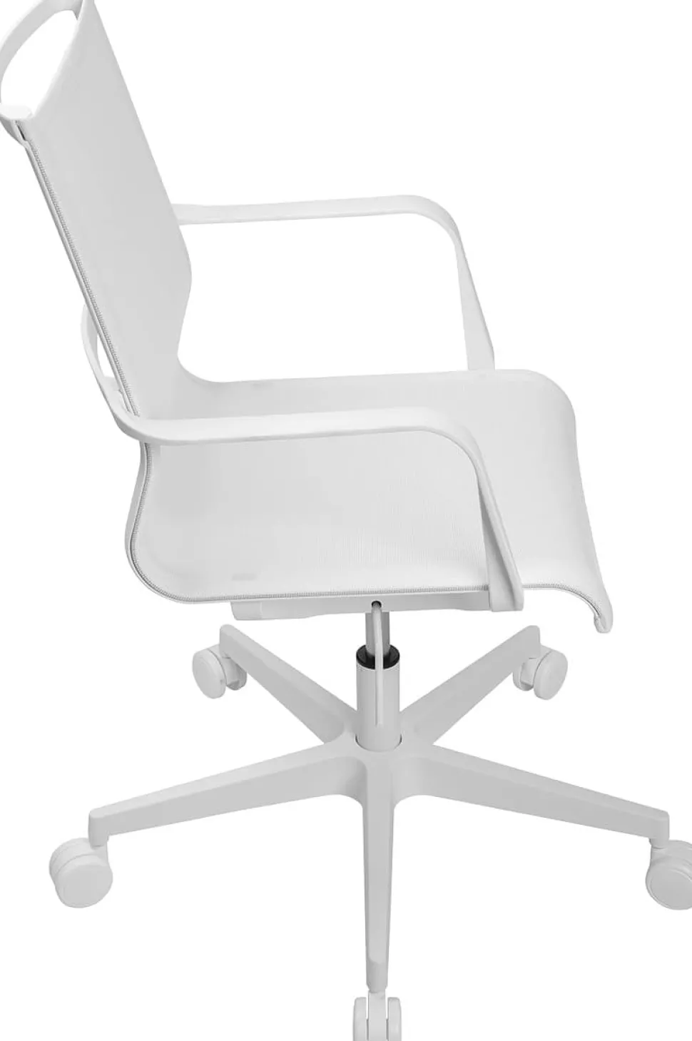 TOPSTAR SITNESS LIFE 40 Bureaustoel Mesh, Kunststof Vaste armleuning Wit 110 kg