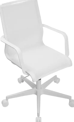 TOPSTAR SITNESS LIFE 40 Bureaustoel Mesh, Kunststof Vaste armleuning Wit 110 kg