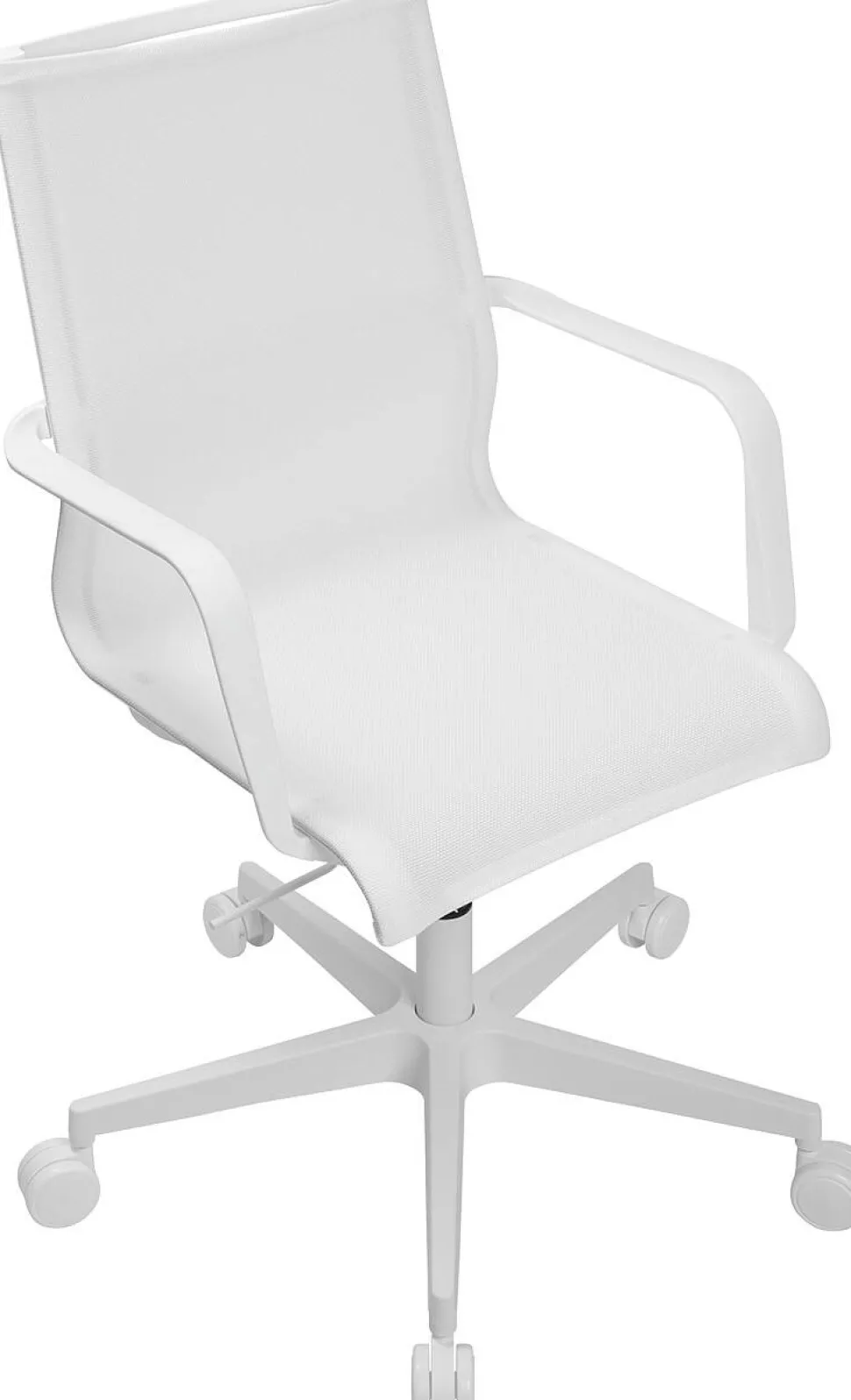 TOPSTAR SITNESS LIFE 40 Bureaustoel Mesh, Kunststof Vaste armleuning Wit 110 kg