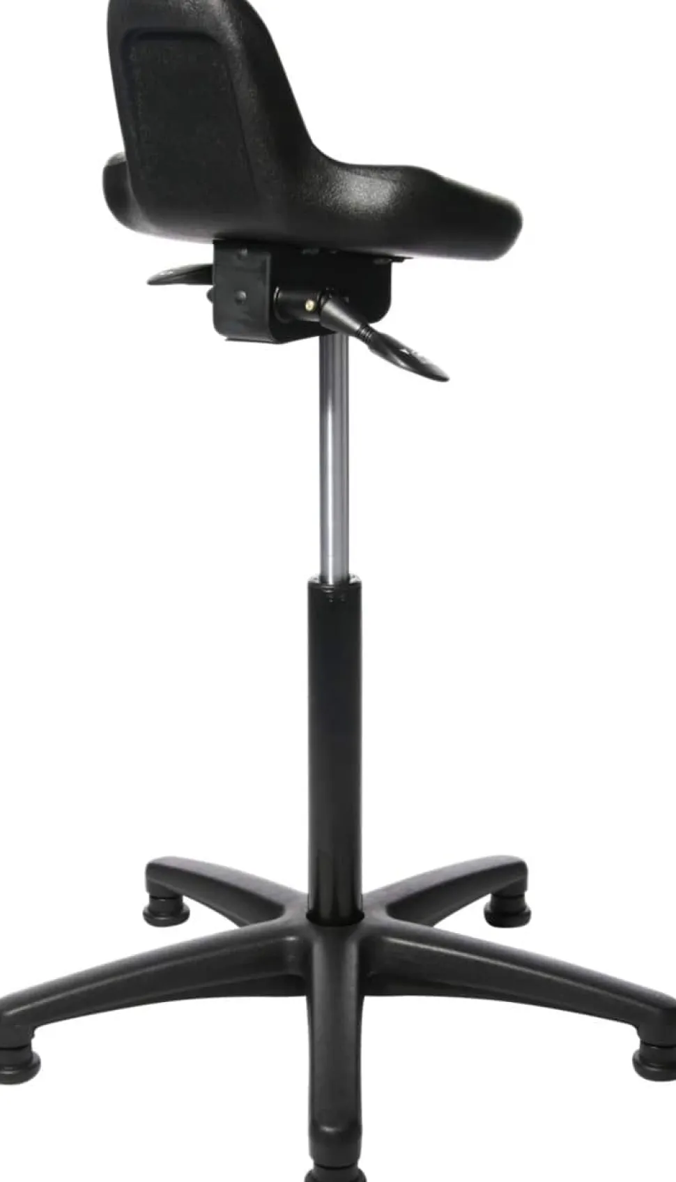 TOPSTAR STANDSTAR Tekenkruk Kunststof Zonder armleuning In hoogte verstelbare zitting Zwart 110 kg 355 x 255 mm