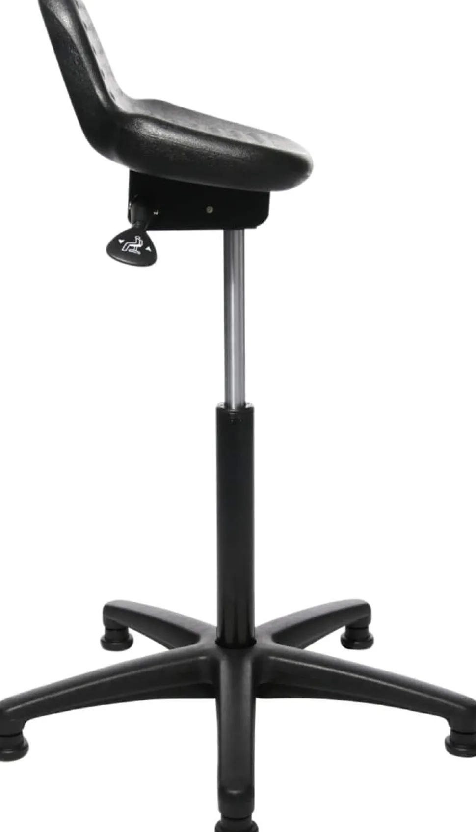 TOPSTAR STANDSTAR Tekenkruk Kunststof Zonder armleuning In hoogte verstelbare zitting Zwart 110 kg 355 x 255 mm