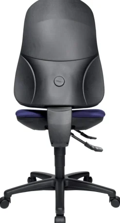 TOPSTAR Support SY Ergonomische stoel Synchroonmechanisme Zonder armleuning In hoogte verstelbare zitting Blauw 110 kg