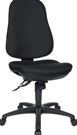 TOPSTAR Support SY Ergonomische stoel Synchroonmechanisme Zonder armleuning In hoogte verstelbare zitting Zwart 110 kg