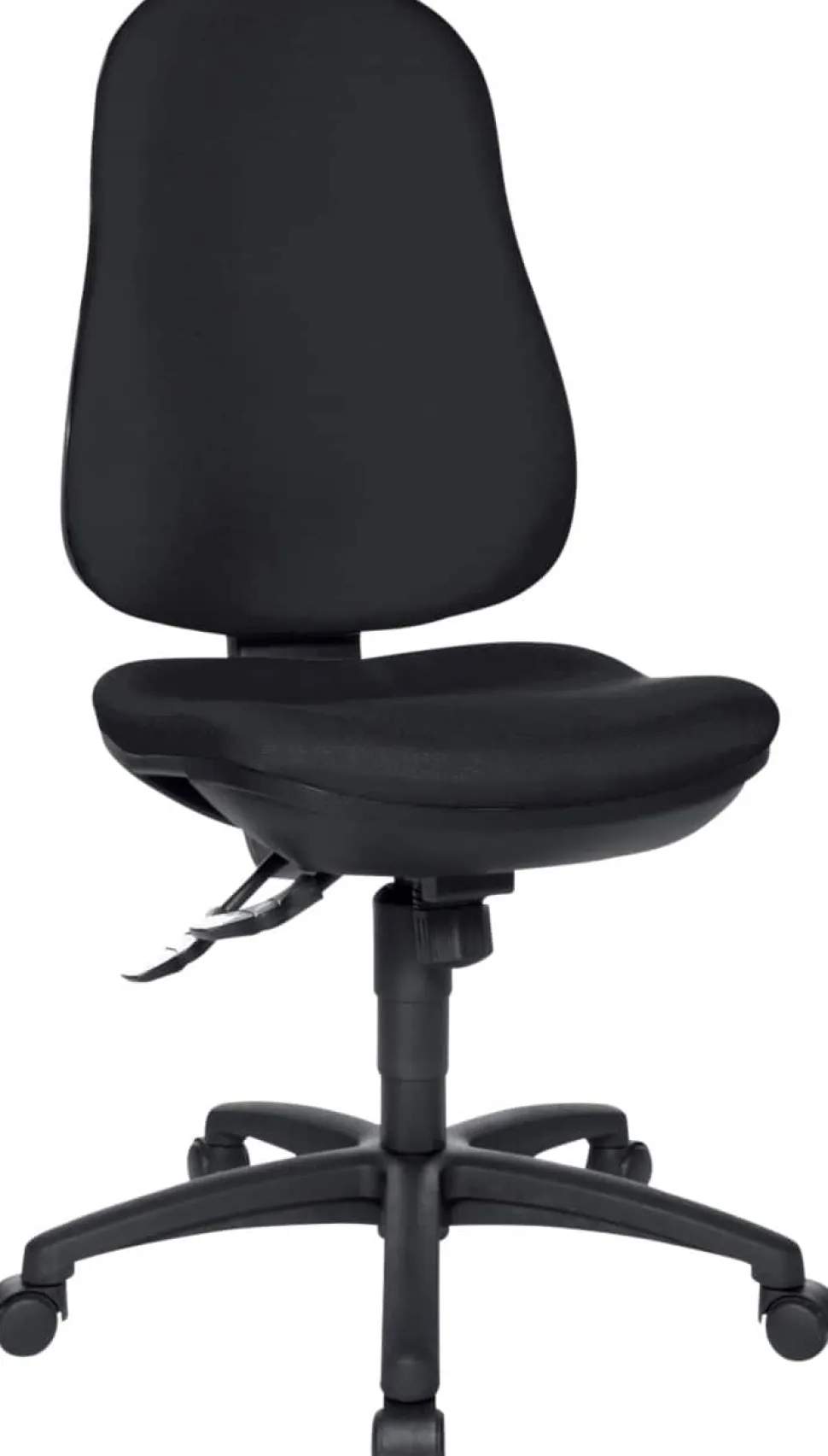 TOPSTAR Support SY Ergonomische stoel Synchroonmechanisme Zonder armleuning In hoogte verstelbare zitting Zwart 110 kg