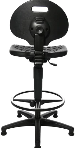 TOPSTAR TEC 20 Counter Tekenkruk Kunststof Zonder armleuning Zwart Draagkracht 110 kg