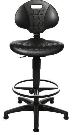 TOPSTAR TEC 20 Counter Tekenkruk Kunststof Zonder armleuning Zwart Draagkracht 110 kg