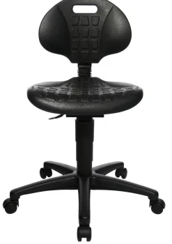 TOPSTAR Tekenkruk Kunststof Zonder armleuning Zwart 110 kg TEC 20 5 Wieltjes