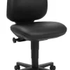 TOPSTAR Tekenkruk Permanent Contact Kunstleder Zonder armleuning Zwart 110 kg TEC 50 5 Wieltjes