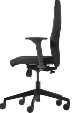 Trendoffice Comfort Bureaustoel Synchroonmechanisme Stof 2D armleuning Zwart 125 kg SC 9248 NL6