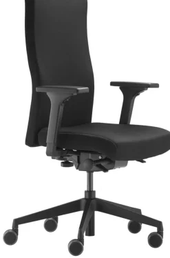 Trendoffice Comfort Pro Bureaustoel Synchroonmechanisme Stof 4D armleuning Zwart 125 kg 9248 SY2