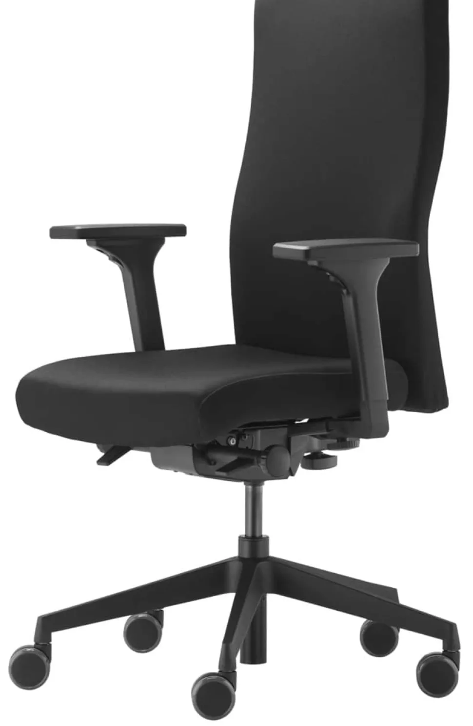 Trendoffice Comfort Pro Bureaustoel Synchroonmechanisme Stof 4D armleuning Zwart 125 kg 9248 SY2