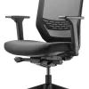 Trendoffice to-sync pro Bureaustoel Synchroonmechanisme Stof 2D armleuning Zwart 125 kg SC 9242 NL12