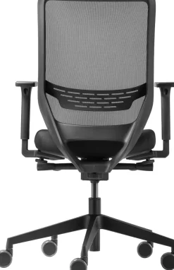 Trendoffice to-sync pro Bureaustoel Synchroonmechanisme Stof 2D armleuning Zwart 125 kg SC 9242 NL12
