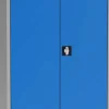 Universal Kast Metaal 4 Planken 950 x 400 x 1.950 mm Grijs, lichtblauw