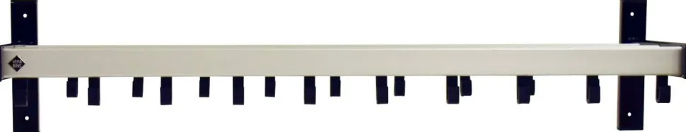 Vepa Bins Wandkapstok Pro-line 19 Haken Zilver
