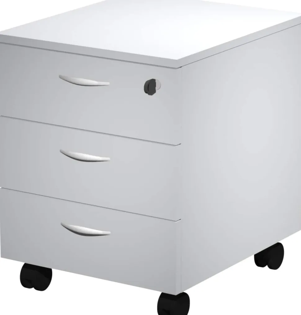 Viking Basic Ladeblok 3 Lades Afsluitbaar 410 x 500 x 522 mm Grijs