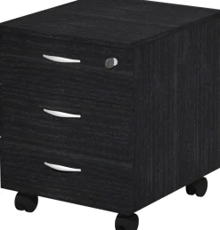 Viking Basic Ladeblok 3 Lades Afsluitbaar 410 x 500 x 522 mm Essen Zwart