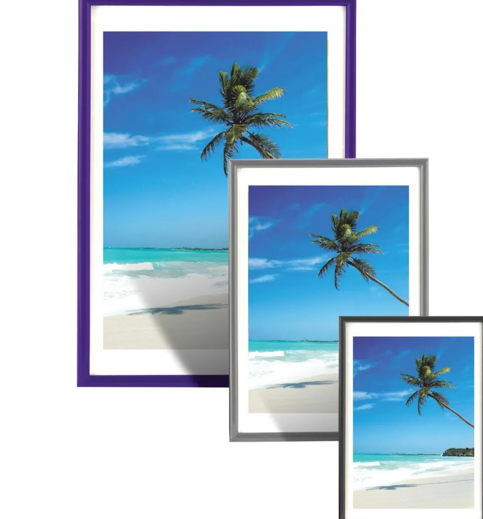 Viking Fotolijst Hangend Grijs Aluminium 1702590 30 (B) x 40 (H) cm 978908 2 Stuks