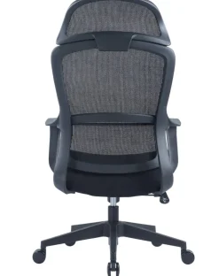 Viking Hera Bureaustoel Basismechanisme Vaste armleuning In hoogte verstelbare zitting Zwart 110 kg CH-519A 600 x 645 x 1.280 mm