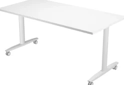 Viking Practic Klaptafel Wit 1,600 x 800 x 741 mm met wielen