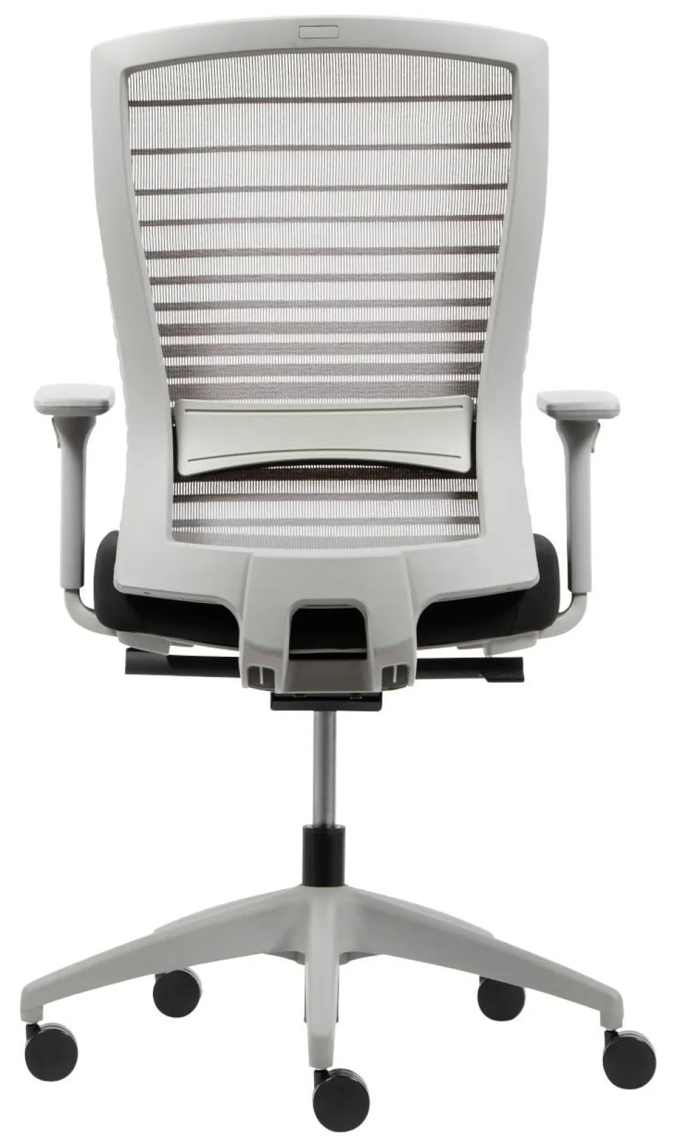 Viking Realspace Florence Ergonomische stoel Synchroonmechanisme Mesh, stof In hoogte verstelbare armleuning In hoogte verstelbare zitting Grijs, zwart 110 kg