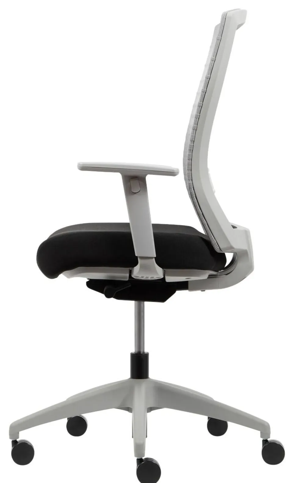 Viking Realspace Florence Ergonomische stoel Synchroonmechanisme Mesh, stof In hoogte verstelbare armleuning In hoogte verstelbare zitting Grijs, zwart 110 kg