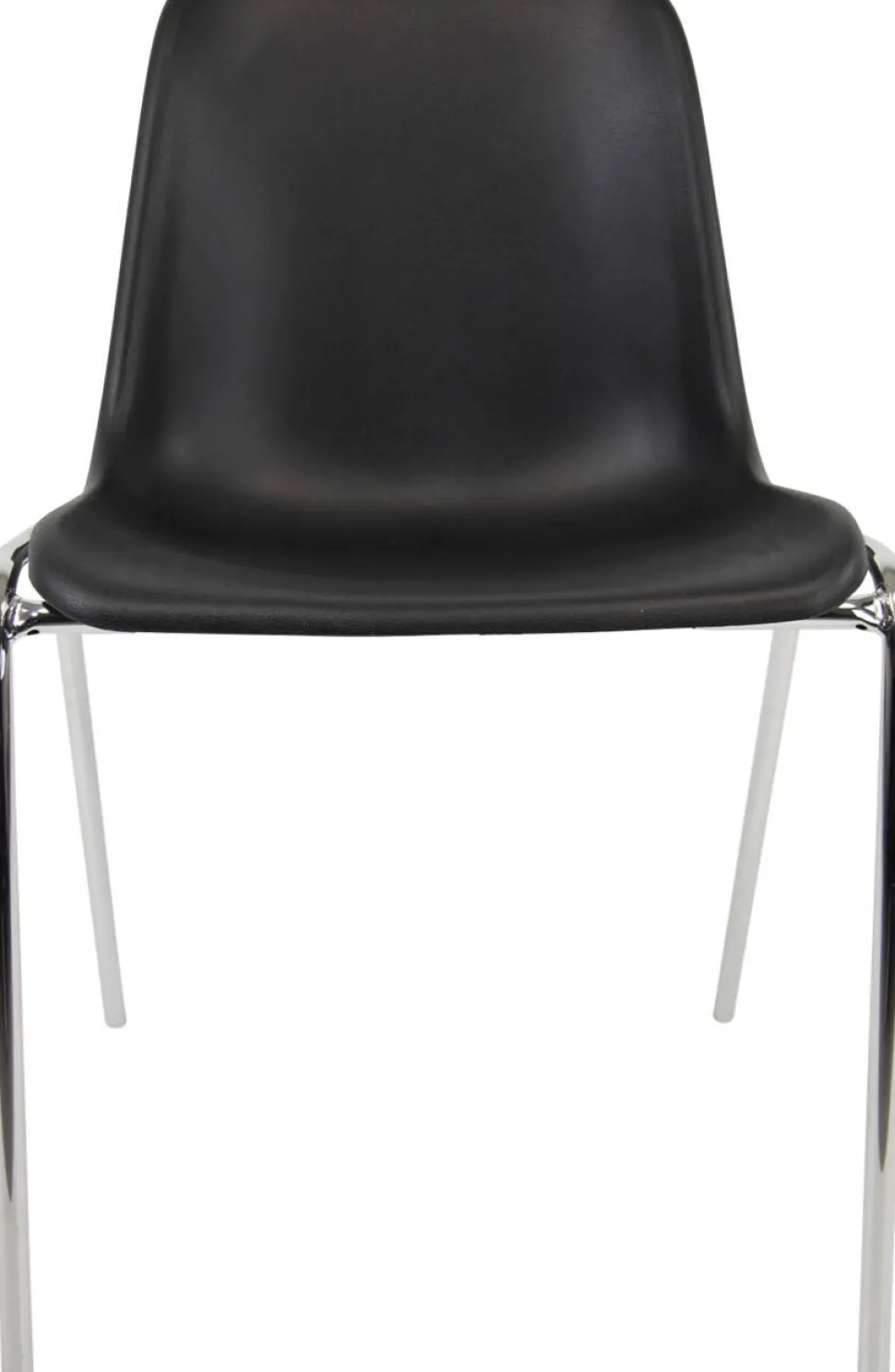 Viking Realspace Iris ISO Bezoekersstoel Chroom Zwart 120 kg 490 x 430 x 770 mm 5 Stuks