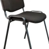 Viking Realspace ISO Bezoekersstoel Zwart 120 kg 530 x 540 x 800 mm