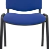 Viking Realspace ISO Bezoekersstoel Blauw 120 kg D5S/IB 530 x 540 x 800 mm