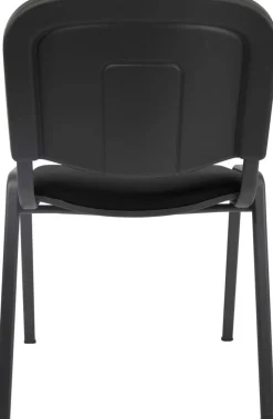 Viking Realspace ISO Bezoekerstoel Zwart 120 kg D5S/IN 530 x 540 x 800 mm 4 Stuks