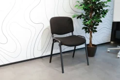 Viking Realspace ISO Bezoekerstoel Zwart 120 kg D5S/IN 530 x 540 x 800 mm 4 Stuks