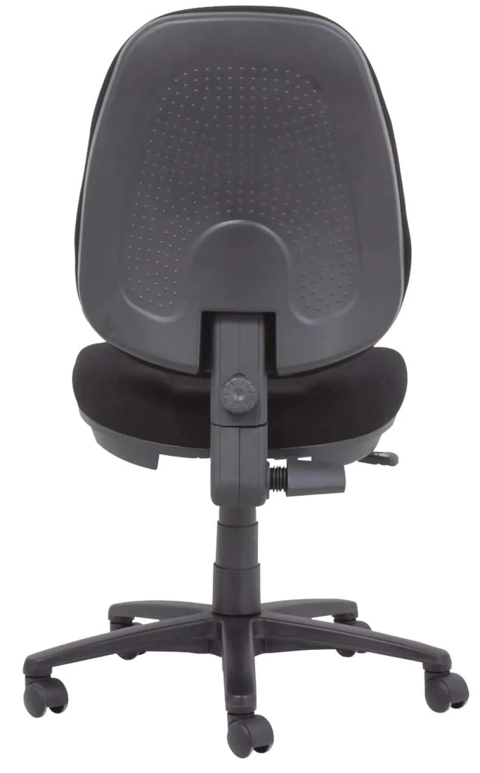 Viking Realspace Jura Bureaustoel Basismechanisme Stof Optionele armleuning In hoogte verstelbare zitting Zwart 110 kg 635 x 495 x 1,060 mm