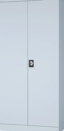 Viking Realspace Kast Staal 4 Planken Afsluitbaar 920 x 420 x 1,950 mm Zilver
