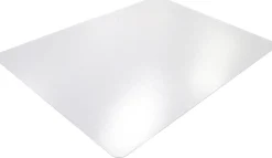 Viking Realspace Premium Stoelmat PC (Polycarbonaat) Rechthoekig Transparant 116 x 130 cm Harde vloer