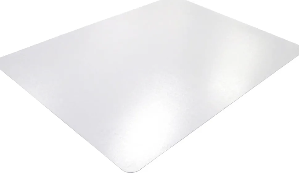 Viking Realspace Premium Stoelmat PC (Polycarbonaat) Rechthoekig Transparant 116 x 150 cm Harde vloer