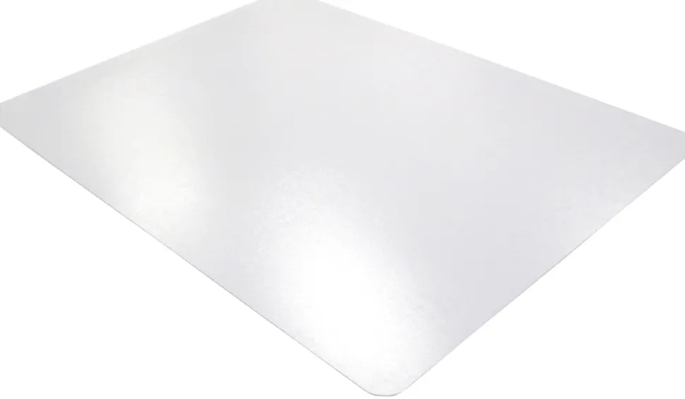 Viking Realspace Standaard Stoelmat Ftalaatvrije PVC Rechthoekig Transparant 116 x 150 cm Harde vloer