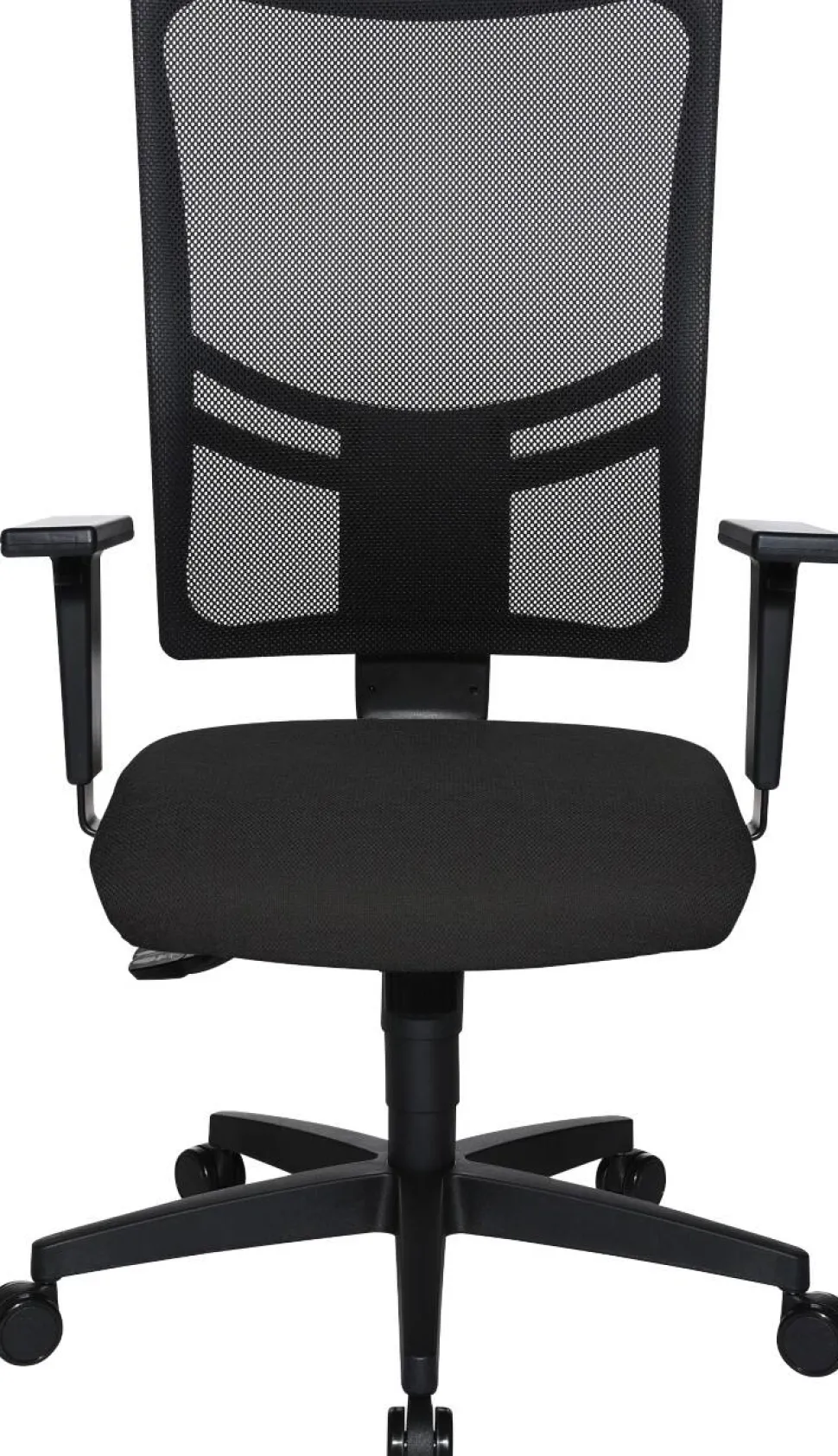 Viking Realspace Sydney Ergonomische stoel Synchroonmechanisme In hoogte verstelbare armleuning In hoogte verstelbare zitting Antraciet 110 kg