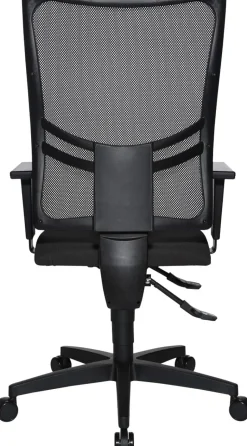 Viking Realspace Sydney Ergonomische stoel Synchroonmechanisme In hoogte verstelbare armleuning In hoogte verstelbare zitting Antraciet 110 kg