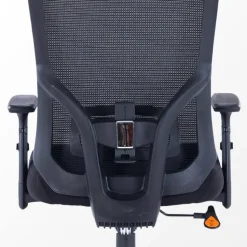 Viking Realspace Vienna Bureaustoel Basismechanisme Mesh In hoogte verstelbare armleuning In hoogte verstelbare zitting Zwart 110 kg 675 x 670 x 1,035 mm