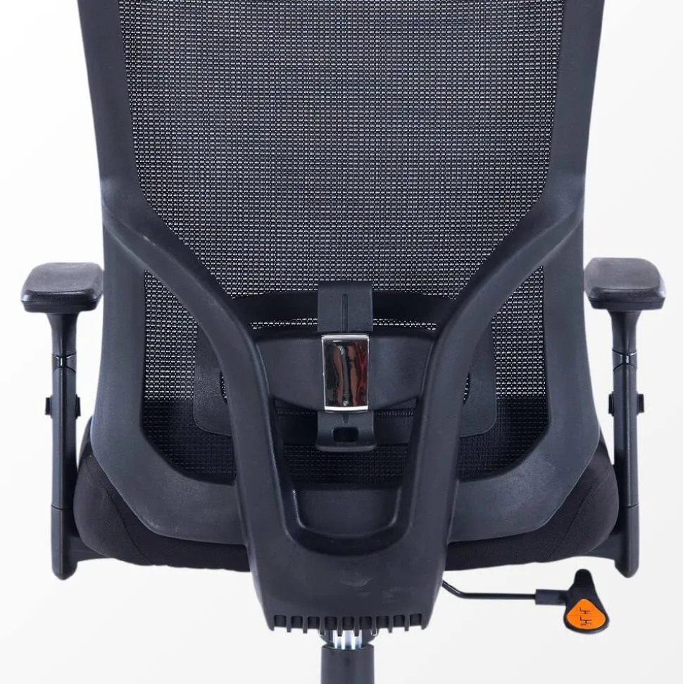 Viking Realspace Vienna Bureaustoel Basismechanisme Mesh In hoogte verstelbare armleuning In hoogte verstelbare zitting Zwart 110 kg 675 x 670 x 1,035 mm