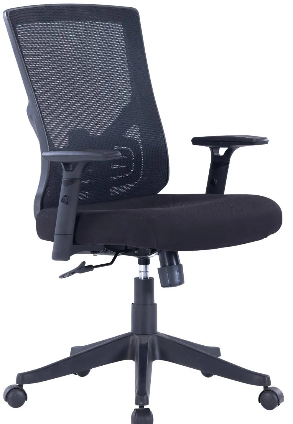 Viking Realspace Vienna Bureaustoel Basismechanisme Mesh In hoogte verstelbare armleuning In hoogte verstelbare zitting Zwart 110 kg 675 x 670 x 1,035 mm