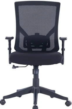 Viking Realspace Vienna Bureaustoel Basismechanisme Mesh In hoogte verstelbare armleuning In hoogte verstelbare zitting Zwart 110 kg 675 x 670 x 1,035 mm